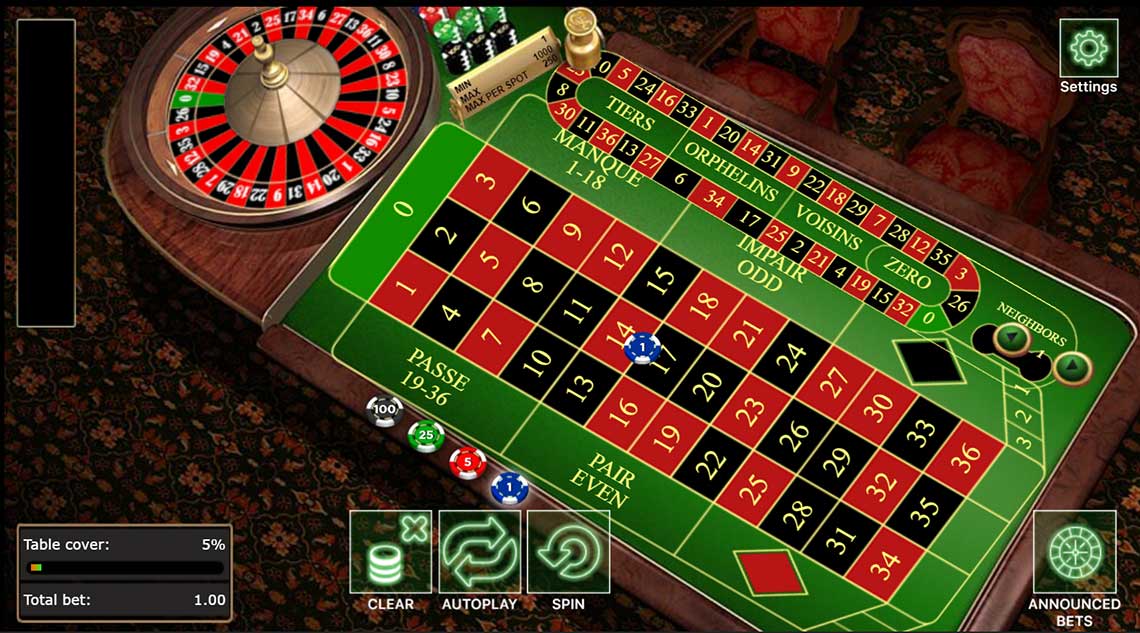 play roulette online