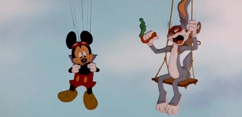 Mickey Mouse Bugs Bunny